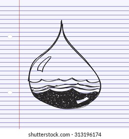 Simple hand drawn doodle
