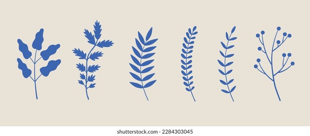 Simple hand drawn plant illustration