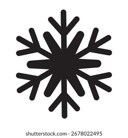 Copos de nieve dibujados a mano simples. Símbolo de signo de forma diferente. Colección del copo de nieve. Copos de nieve negros, Ilustración vectorial invernal. Ambiente invernal. El fondo blanco. Invierno de copo de nieve. Iconos de copos de nieve.