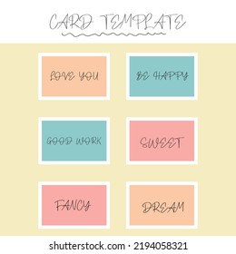 Simple hand drawn speech bubble. Modern vector design template