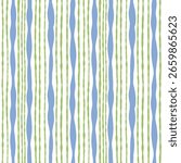 Simple Hand Drawn Stripe Seamless Pattern for Editorial Design, Social Media Graphics, and Stationery
