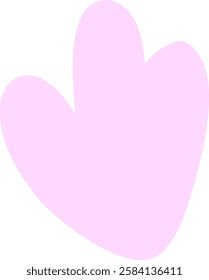 Simple Hand Drawn Wildflower Vector Illustration