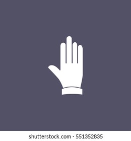 simple hand icon