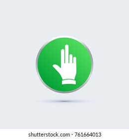 simple hand icon