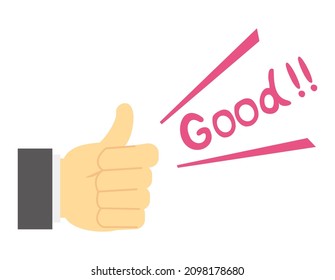 Einfaches Handsymbol. Gut unterschreiben.  Handzeichen: