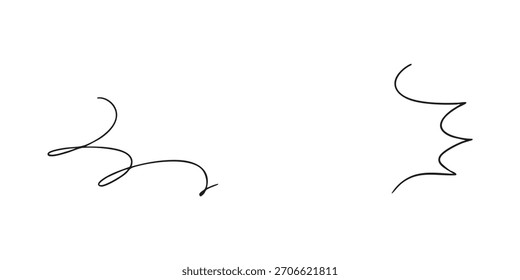 Simple Hand-drawn Pen Speech Bubble - Vector