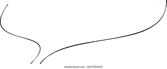 Simple Hand-Drawn Yellow Speech Bubble Illustration
