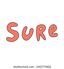 Simple handwritten inspire and motivational quote. English idiom, lettering. Print for inspirational poster, t-shirt, bag, cups, card, flyer, sticker, badge. Cute and funny vector sign
