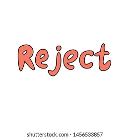 Simple handwritten inspire and motivational quote. English idiom, lettering. Print for inspirational poster, t-shirt, bag, cups, card, flyer, sticker, badge Cute and funny vector sign