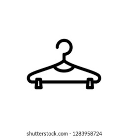 Simple Hanger Icon. Editable vector 500x500 pixel.