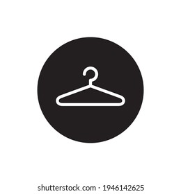Icono de colgante simple aislado en fondo blanco