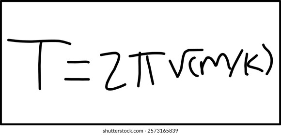 simple harmonic motion, period of vibration of a spring