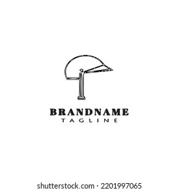 simple hat logo cartoon icon design template black modern isolated vector illustration
