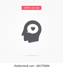 simple head icon