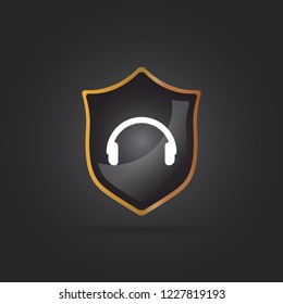 simple headphone icon