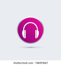 simple headphone icon