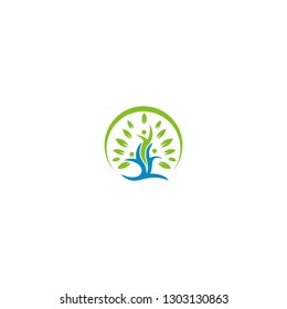 simple healthy logo