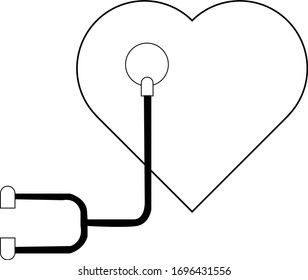 A Simple Heart Check Icon