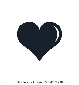 Simple heart icon