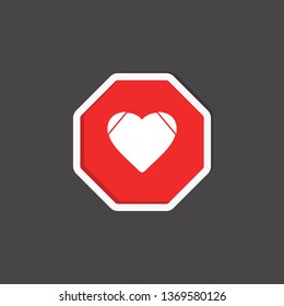 simple heart icon