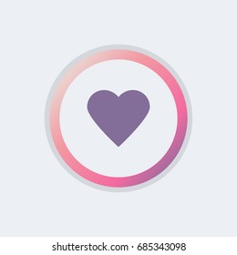 simple heart icon