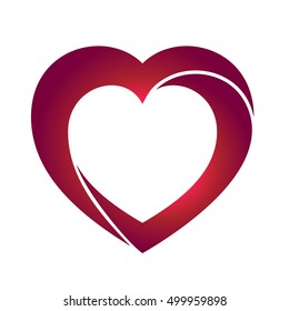 simple heart logo