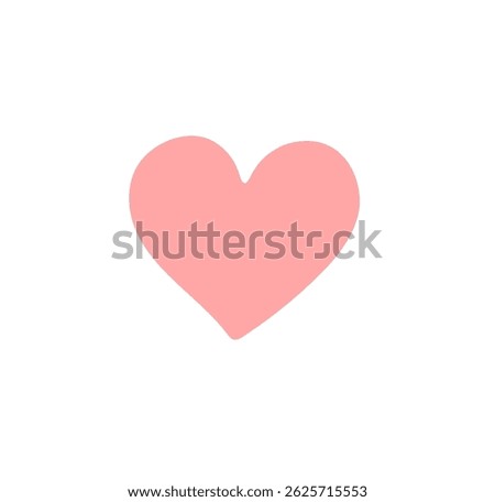 Simple heart speech bubble Like icon material