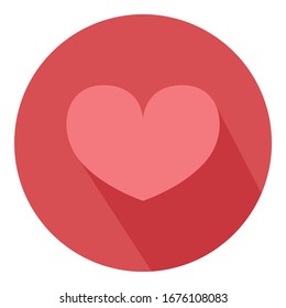 Diseño simple de vectores cardíacos en rosa
