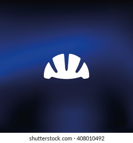 Simple helmet icon.