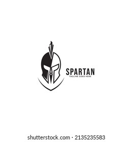 einfaches Helm-Logo mit Spitzhut.