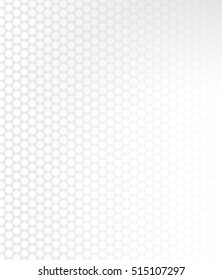 Simple hexagon pattern background.