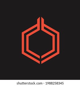 Simple Hexagonal Logo Letter Q is useful for Company or Community Logos or Symbols