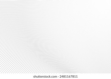 A simple but high-quality linear background for your project. Vector illustration.