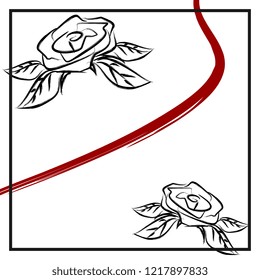 Simple hijab pattern with floral ornament. Flower nature style background good for scarf, bandana, and neckerchief ready for print vector illustration.