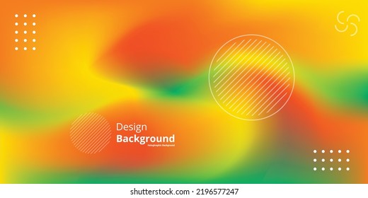 simple holographic gradient background in bright colors. Colorful banner template