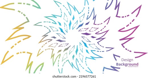fondo de gradiente holográfico simple en colores brillantes. Plantilla de banner colorida