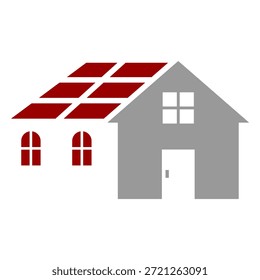 vetor de logotipo de construção de casa simples
