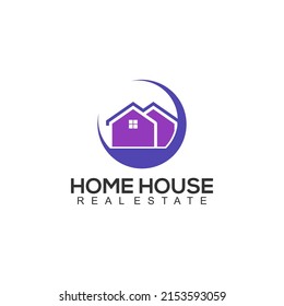 Simple Home House Logo Template Vector 