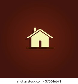 Simple home icon.