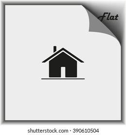 Simple home icon.