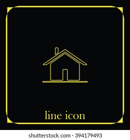 Simple home icon.