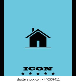 Simple home icon.