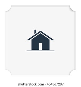 Simple home icon.