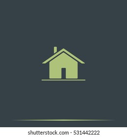Simple home icon.
