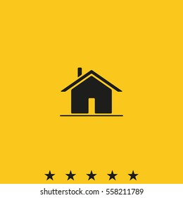 Simple home icon.