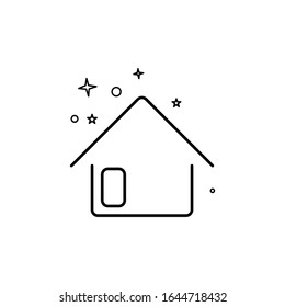 Simple home icon design templates
