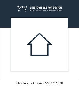 simple home icon design vector illustration