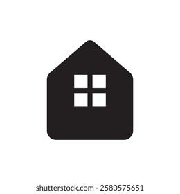 Simple Home icon template design.