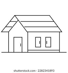 simple home icon vector illustration 2
