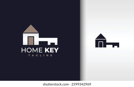 the simple home key logo